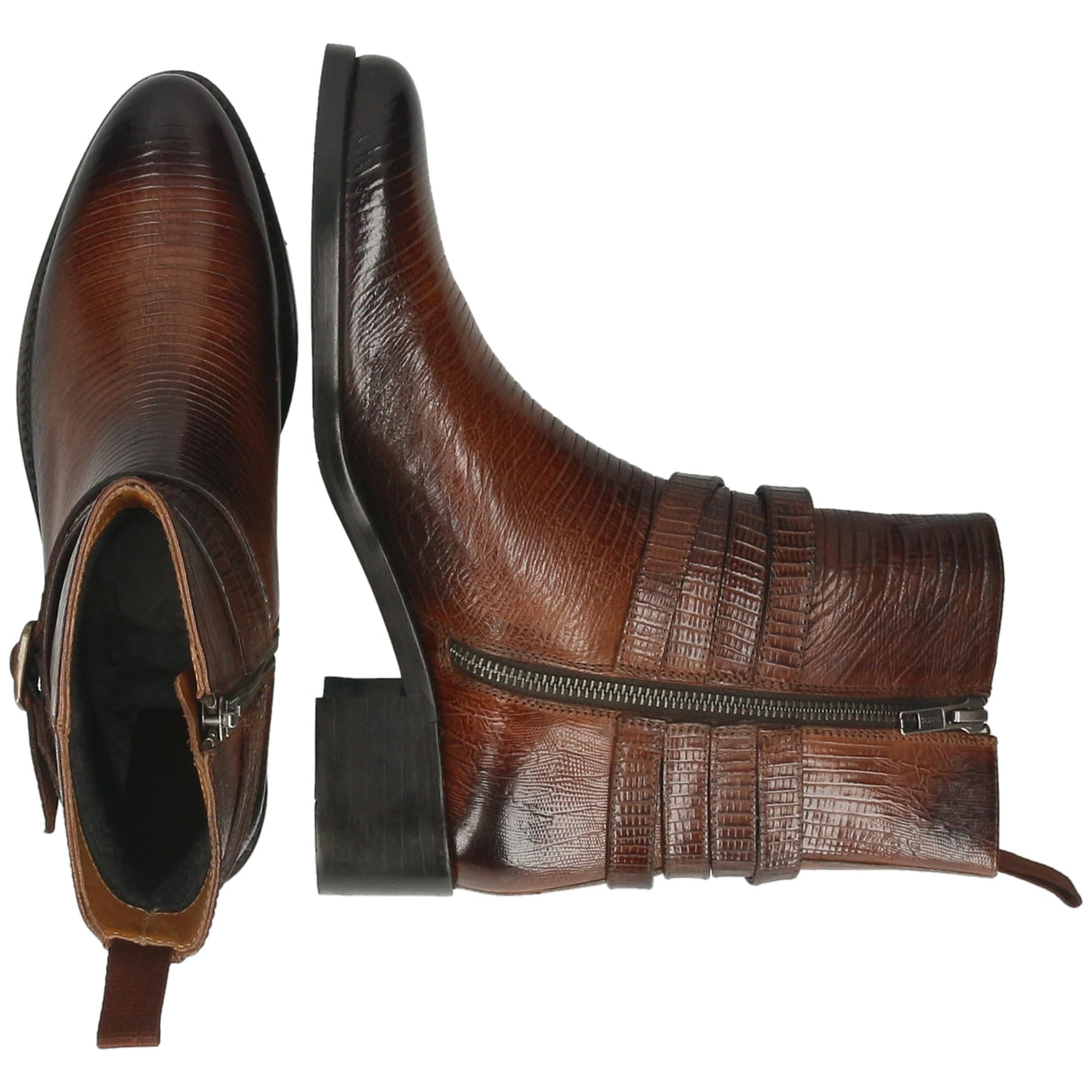 Melvin & Hamilton Kaya 2, Botas Cortas al Tobillo Mujer, marrón, 36 EU