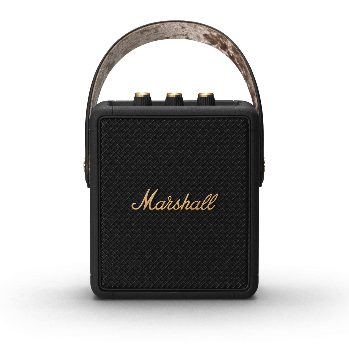 Marshall Stockwell II Bluetooth Altavoz, Negro/ Latón (Exclusivo de amazon)