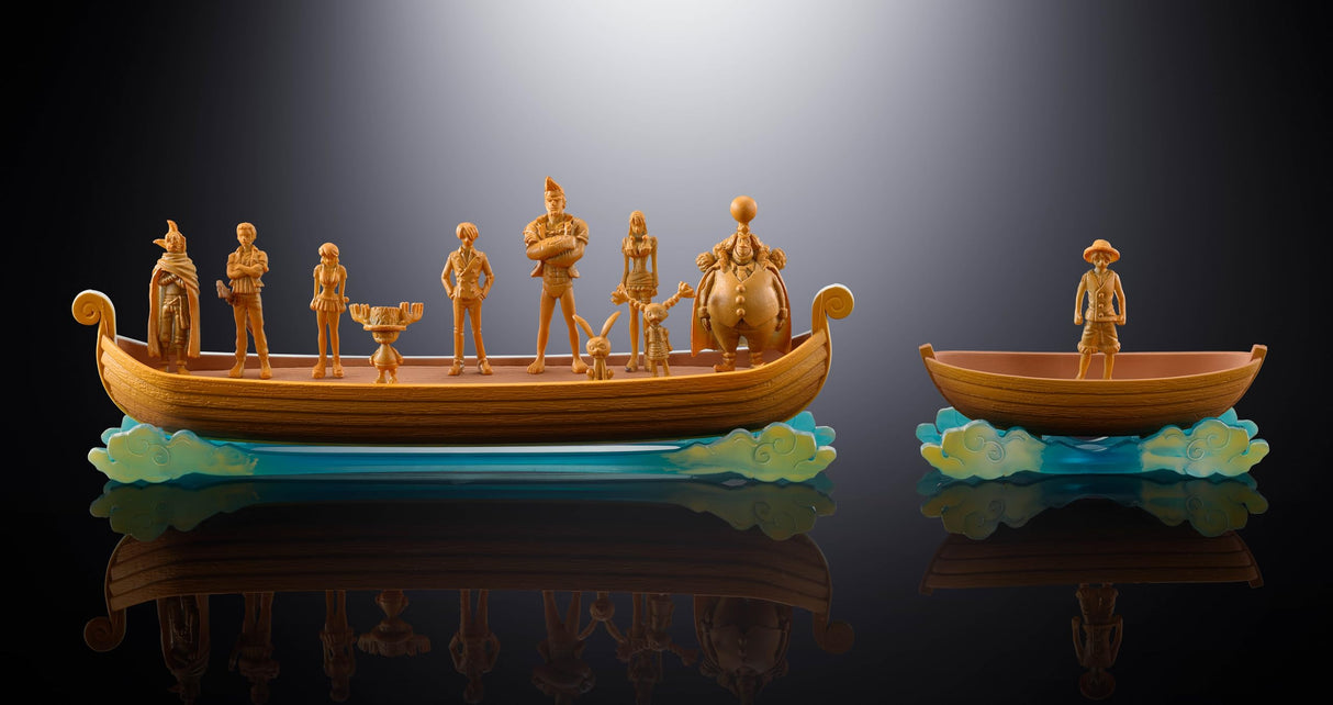 TAMASHII NATIONS S.H Figuarts One Pience Chogokin - Going Merry (edición Conmemorativa del 25 Aniversario)