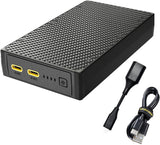 Nitecore Batería Externa NB20000 Gen3 – Power Bank con 20000 mAh y Fibra de Carbono Ultraligera, Cargador USB-C portátil, Carga rápida