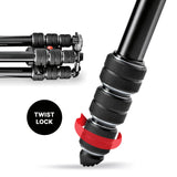 MANFROTTO Trépied MKBFRTA4BK-BH Befree Advanced M-Lock Noir