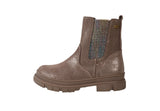 Lurchi 63L1113003, Botas Cortas al Tobillo, Taupe Glitter, 27 EU