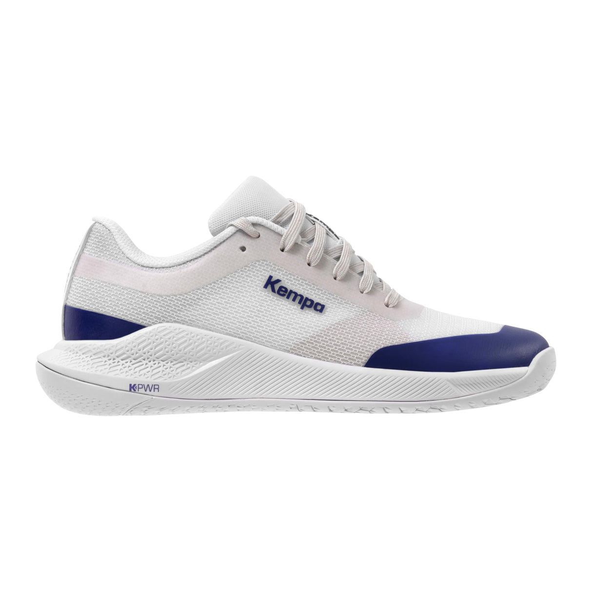 Kempa Kourtfly Two Zapatillas de Balonmano para Mujer, Blanco/Morado, 38 EU