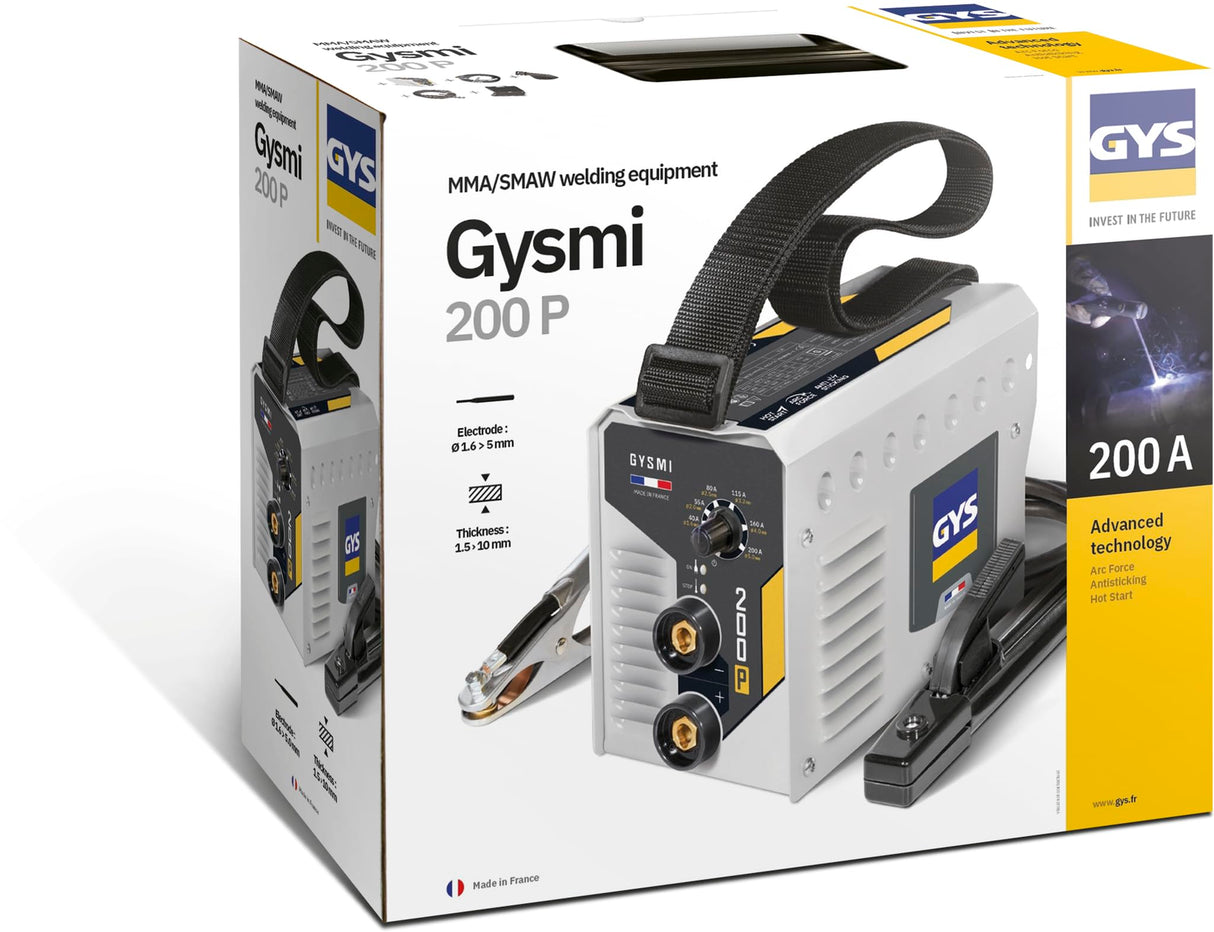 GYS - EQUIPO DE SOLDADURA GYSMI 200 P