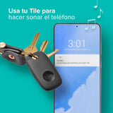 Tile Pro (2022) Pack de 4, Negro/Blanco