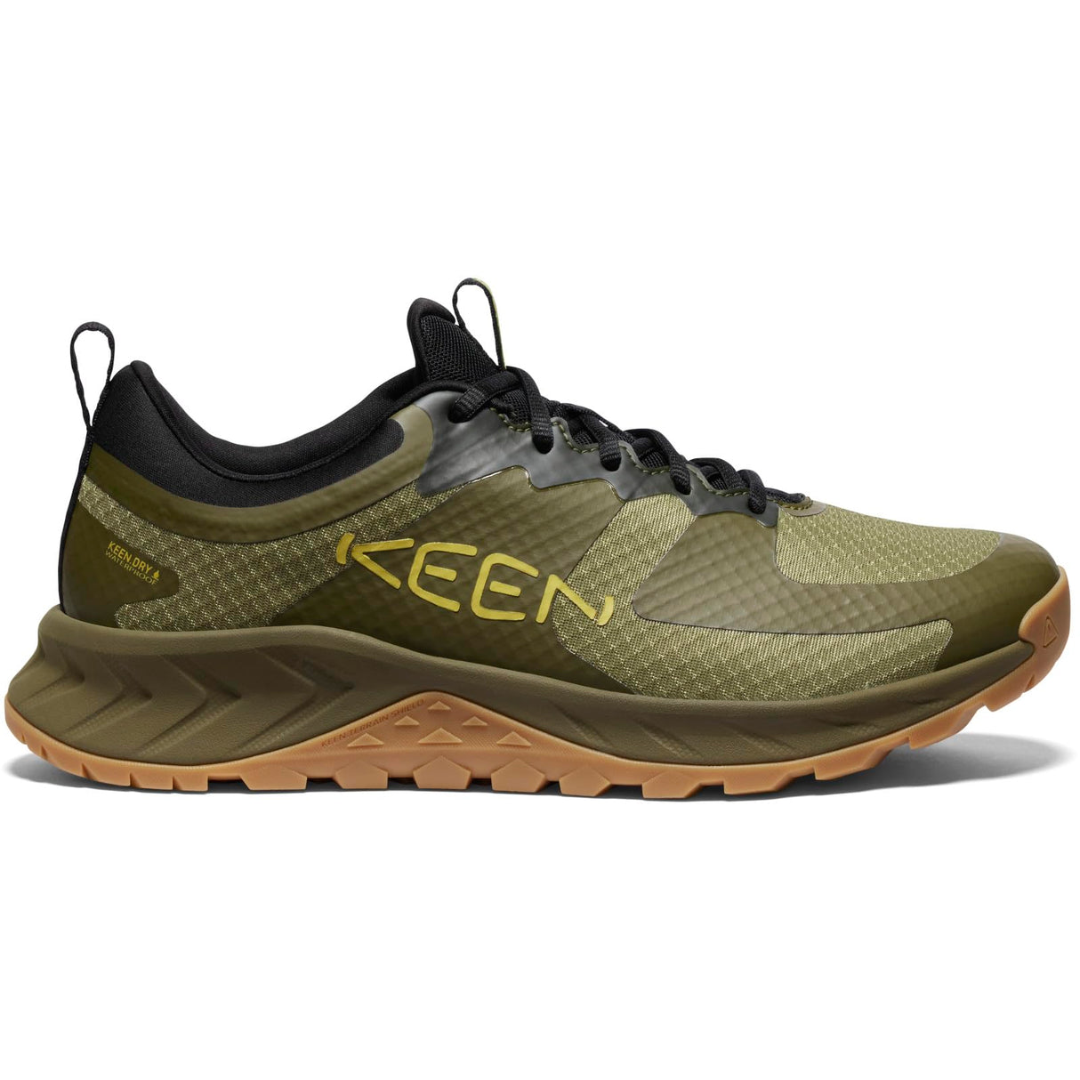 KEEN Versacore Waterproof, Zapatos para Senderismo Hombre, Dark Olive/Antique Moss, 42.5 EU