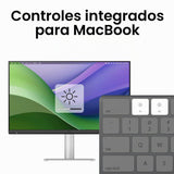 BenQ MA270S 27" 5K 5120x2880 Monitor Nano Gloss para Creadores Mac, Thunderbolt 4 96W/15W, Color Mac, Daisy Chain, KVM, Control de Brillo y Volumen, Ajuste de Altura e inclinación, Gama P3
