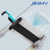 Jimmy SF8 - Limpiador inalámbrico 2 en 1 con rodillo de cepillo doble y tanque doble, pantalla LED y sistema de autolimpieza, duración de la batería de 35 minutos