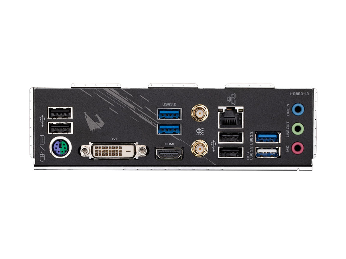 GIGABYTE B550M AORUS Elite AX Placa Base - Procesadores AMD Ryzen 5000, VRM de 5+3 Fases, hasta 4733 MHz DDR4, 1xPCIe 4.0 + 1xPCIe 3.0 M.2, Wi-Fi 6E, LAN 1GbE, USB 3.2 Gen 1