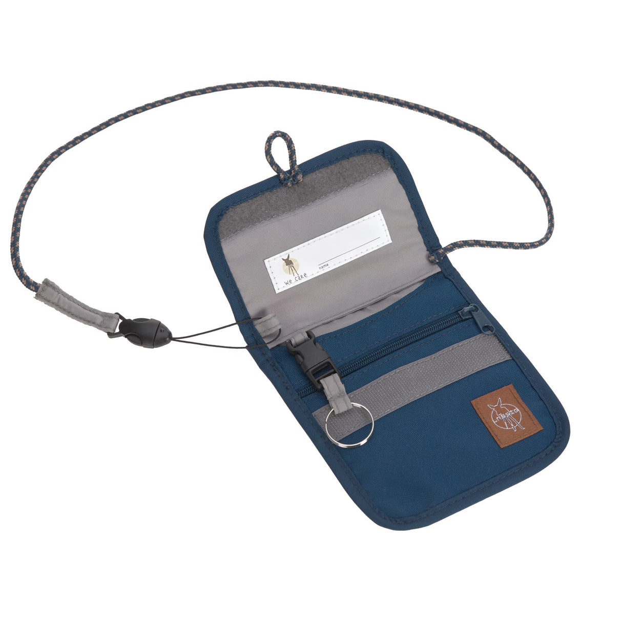 LÄSSIG Juego de mochilas escolares de 7 piezas para niños/ School Set Boxy Unique, navy
