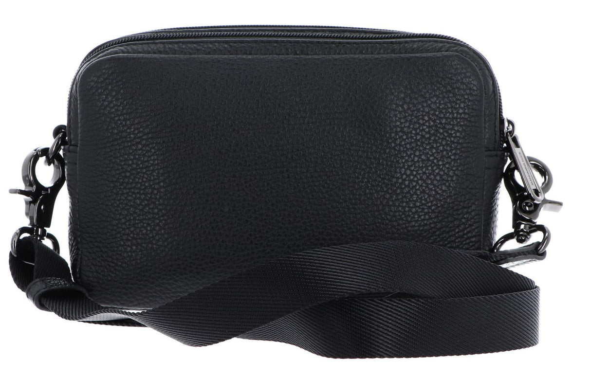 Mandarina Duck Camera, Mellow Leather HABITACIÓN Bag para Mujer, Negro