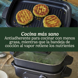 Cuisinart Robot de Cocina Multifunción 5 en 1 | Asar, dorar, cocer al vapor, cocinar y hervir a fuego lento | Antiadherente, placas y sartenes intercambiables | Apilable, fácil de guardar | Gris