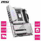 MSI MPG X870E Edge TI - Placa Base WiFi, ATX, Compatible con procesadores AMD Ryzen 9000/8000/7000, AM5-80A SPS VRM, DDR5 Memory Boost 8400+MT/s (OC), PCIe 5.0 x16, M.2 Gen5, Wi-Fi 7, 5G LAN