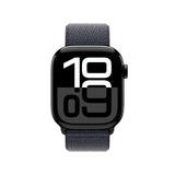 Apple Watch Series 10 GPS Smartwatch con Caja de Aluminio Negro Brillante de 42 mm y Correa Loop Deportiva Tinta - Talla única. Monitor de entreno, Pantalla Retina Siempre Activa y Neutro en Carbono
