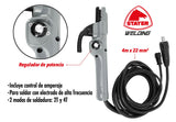 Equipo inverter para soldadura para electrodo recubierto con Alta Frecuencia HF, sinergico y pulsado, con 230A. PRO MAX 230 HF