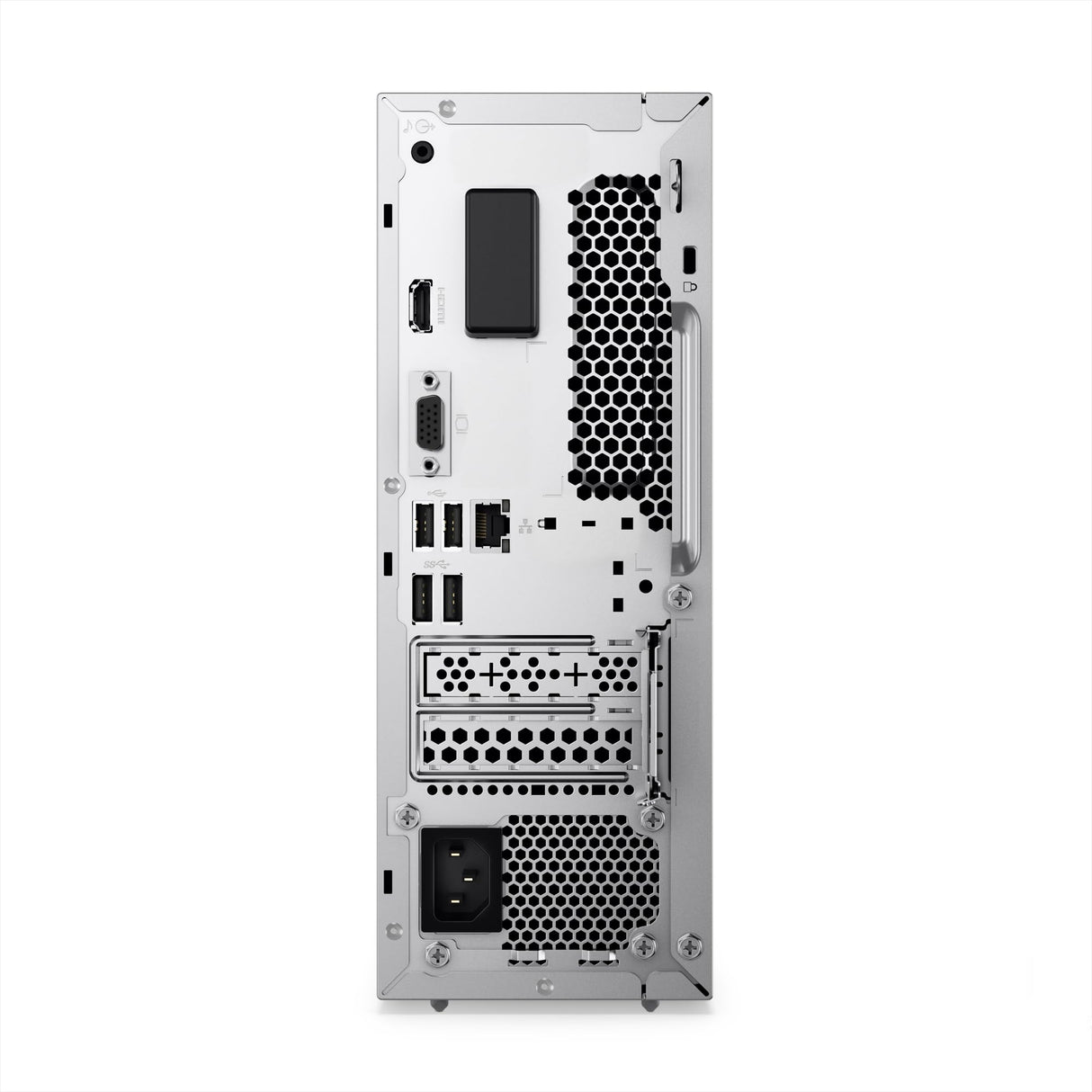 Lenovo IdeaCentre 3 07ACH7 - Ordenador de sobremesa con Teclado francés y ratón (AMD Ryzen 5 5600H, RAM 8GB, SSD 512GB, AMD Radeon Graphics, Windows 11 Home), Color Gris