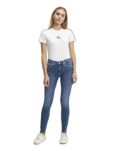 Calvin Klein Vaqueros Mujer Mid Rise Skinny Fit, Azul (Denim Dark), 24W/32L