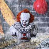 Nemesis Now Pennywise-Busto Oficial de IT Capítulo 2, Blanco, 30 cm