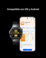 HUAWEI Watch GT 6 Pro 46mm GPS Smartwatch 1.47''AMOLED Pantalla Táctil, hasta 21 Días de Autonomía, Ciclismo Nivel Profesional, NFC, iOS Android Compatible, Análisis ECG, Monitoreo de Salud, Marrón
