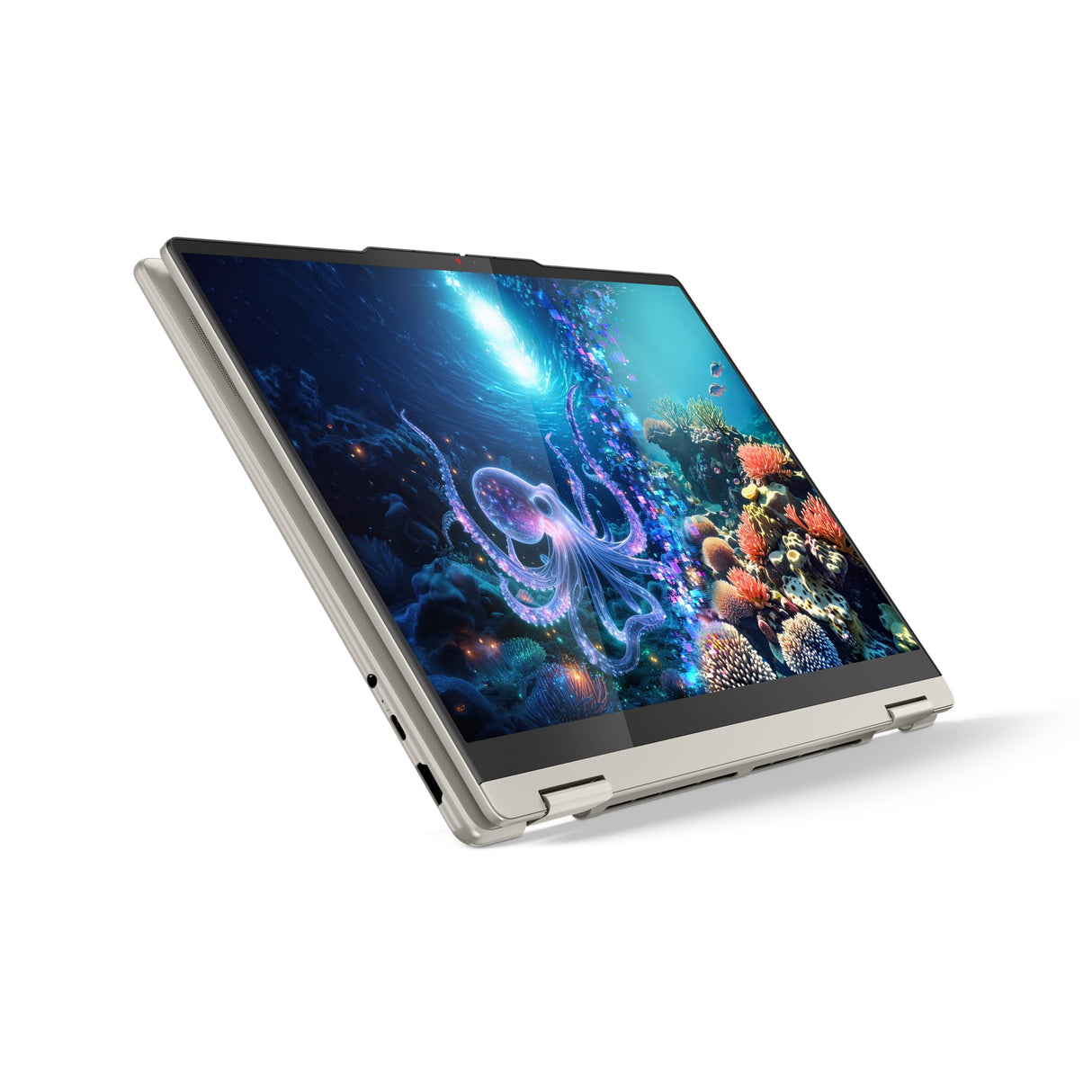 Lenovo Yoga 7 2-in-1 Gen 10 – Ordenador Portátil IA Convertible Táctil 14" OLED (Intel Core Ultra 5 226V, 16 GB RAM, 1 TB SSD, Wi-Fi 7, Win 11 Home, Copilot+ PC) Teclado QWERTY Español - Seashell