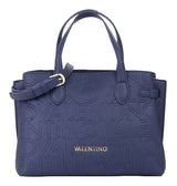 Valentino Pansy Shopping Bag Blu
