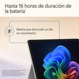 Microsoft Surface Pro | Copilot+ PC | Pantalla táctil LCD 12” | Snapdragon X Plus | 16GB RAM | Almacenamiento de 512GB | Último Modelo | Platino