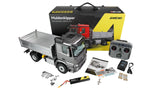 Amewi Mercedes-Benz Arocs Volquete 4x4 1:14 RTR Antracita Incluye Mando a Distancia, batería, Cable de Carga