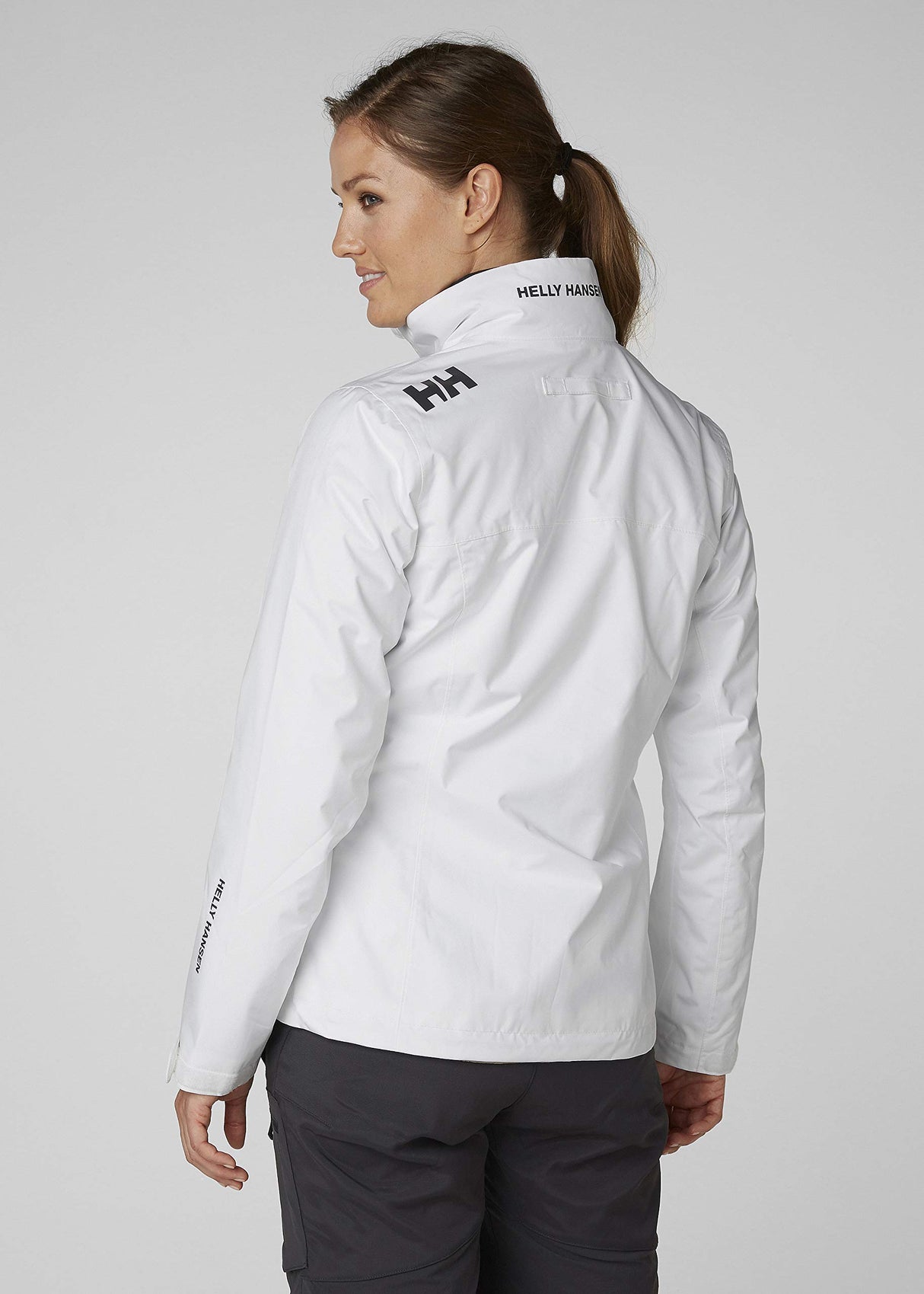 Helly Hansen W Crew Midlayer Jacket Chaqueta deportiva, Blanco, M Mujer