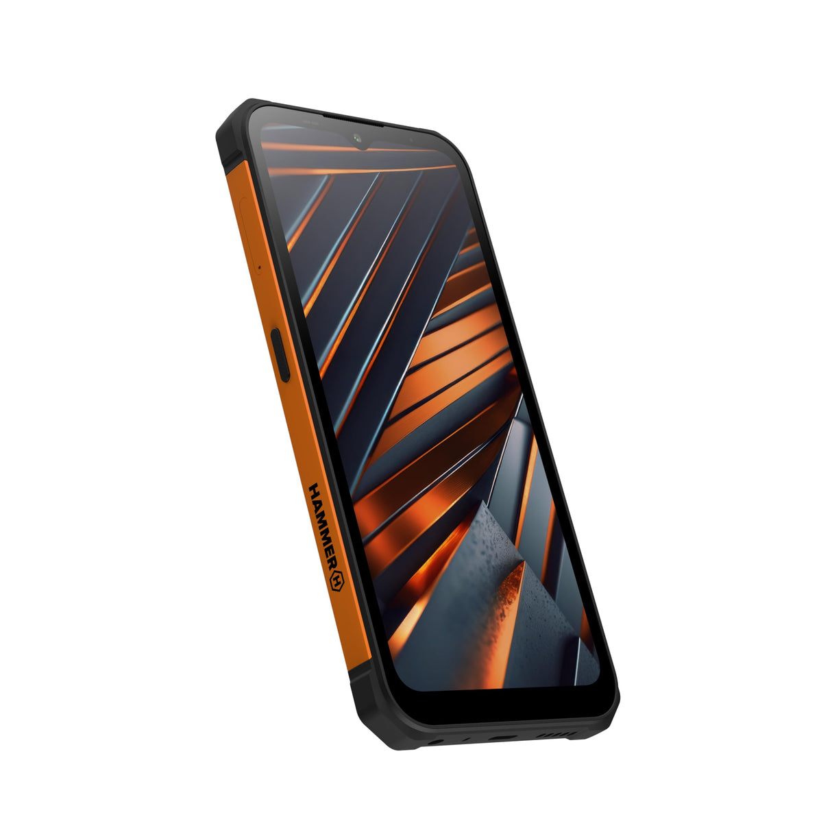 Smartphone Hammer Iron Va sin Contrato, Resistente al Agua, Dual SIM, Potente batería de 6500 mAh, 64GB + 4GB RAM, Android 14, cámara 13 Mpx con Sensor de visión Nocturna IP69, 300 Horas en Espera