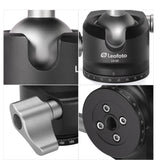 Leofoto - Ranger - Trípode de Carbono con Cabeza de Bola - Ligero - Patas Ajustables en 3 ángulos - Ideal para fotografía Macro - LS-253CM+LH-30