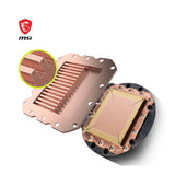 MSI MAG CORELIQUID E360 Refrigeración líquida CPU - Cold plate de Cobre Ampliada, ARGB y Ventiladores FDB,Bloque de Agua Cámara-Dual, Radiador Flujo Dividido, Mystic Light-Intel y AMD , blanca