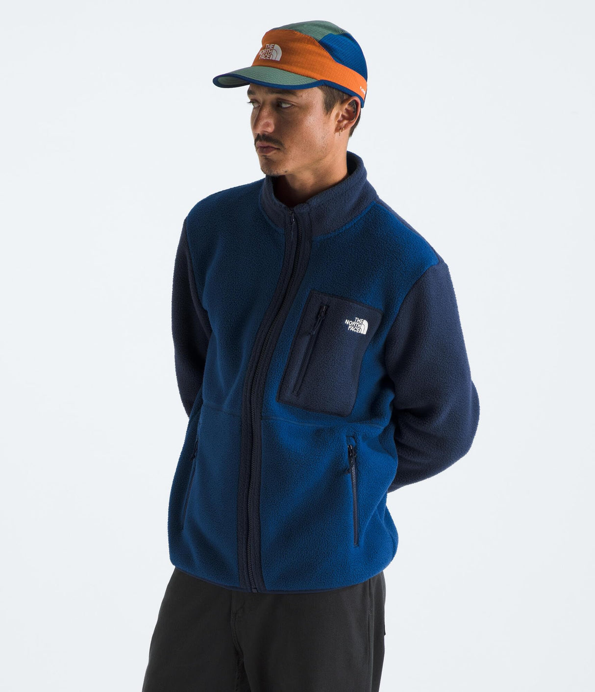 THE NORTH FACE NF0A883R8Z4 M YUMIORI Full Zip Sweatshirt Hombre Estate Blue/Summit Navy Tamaño S