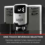 Gaggia RI8759/01 Anima Class Bean to Cup Fully Automatic Coffee Machine, Stainless Steel