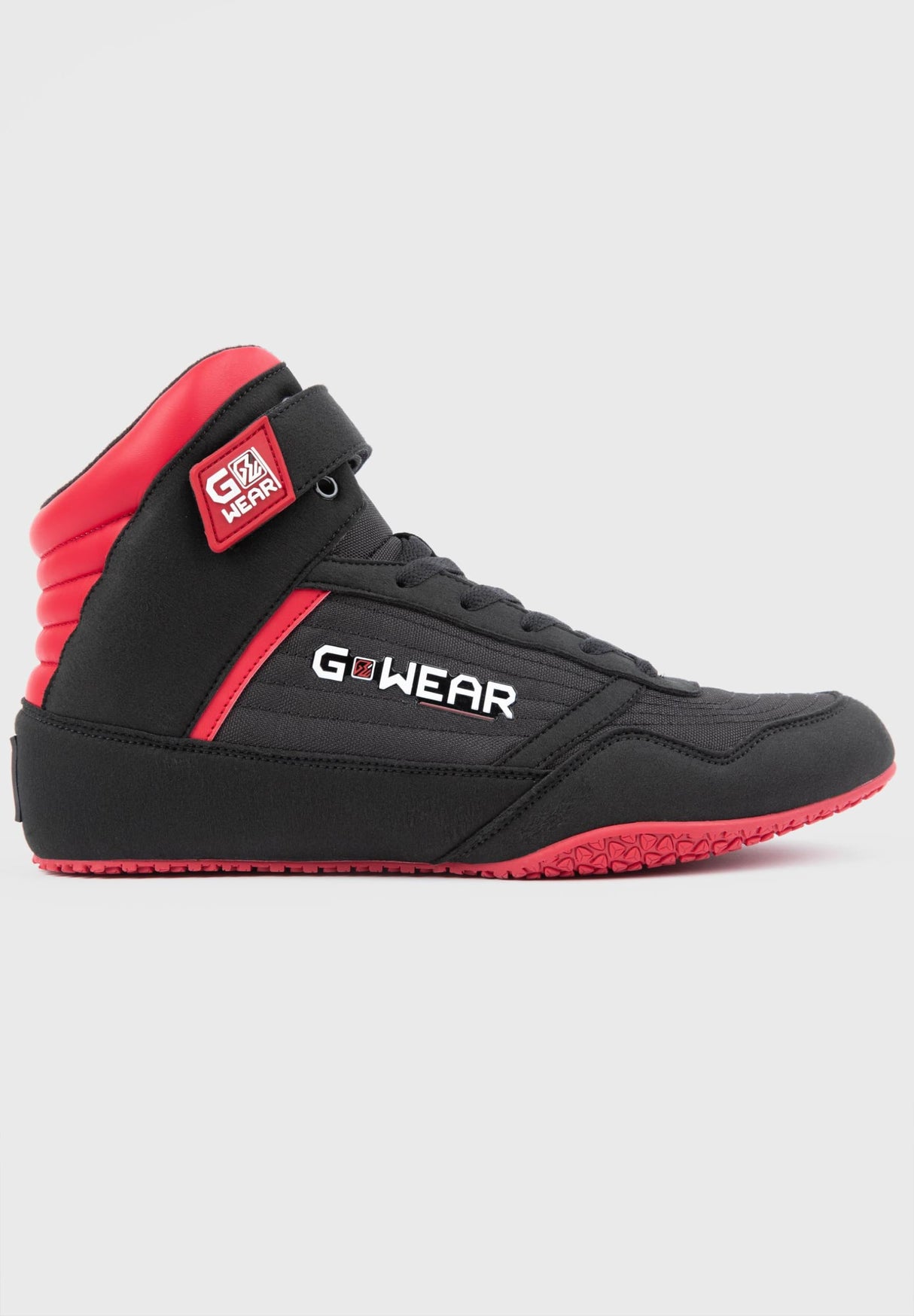 Gwear Classic High Tops - Black/Red - EU 38