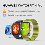 HUAWEI Watch FIT 4 Pro Smartwatch, Cristal de Zafiro y Titanio, Brillo máximo de 3.000 nits, Pago por NFC, Dual –Band GPS, ECG, Deportes al Aire Libre de Alto Rendimiento