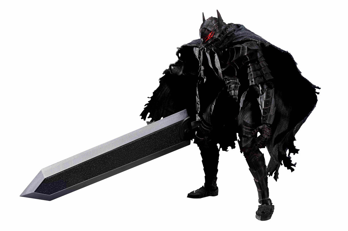 TAMASHII NATIONS S.H. Figuarts Berserk Guts (Armadura Berserk) - Apasionado - Aprox. 160 mm, ABS, PVC y Tela, Figura de acción prepintada