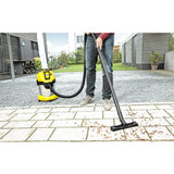 Kärcher 36 V Aspirador multiuso WD 3 Battery Premium, aspiración en seco y húmedo, filtro de cartucho, manguera: 2 m, capacidad: 17 l, potencia: 300 W, compatible con batería 36 V, batería no incl.