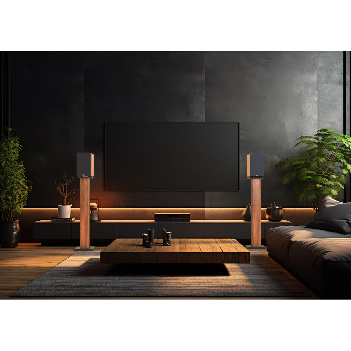 Wiibo Tempo 90 Pareja Soportes Altavoces HiFi 90cm