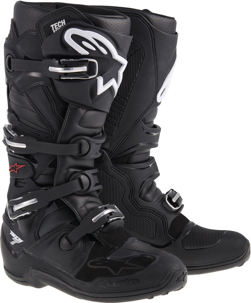 Alpinestars 2012014-10-14 Tech 7-Botas 14, Color Negro, Hombre, Multicolor, Talla única