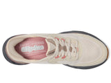 Skechers Glide-Step Altus, Zapatillas Mujer, Natural Synthetic/Mesh/Gray Trim, 41 EU
