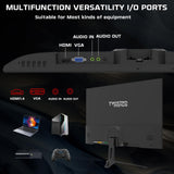 Twisted Minds Monitor para Gaming, Pantalla de 22 Pulgadas Fast IPS - Resolución 1920 x 1080 FHD, frecuencia actualización 100 Hz, relación Aspecto 16:9, Tiempo Respuesta 1 ms - Negro (TM22FHD100IPS)