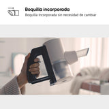 LG A9C-SLIM1C - Aspirador Escoba CordZero, Aspiradora con Sistema de Compresión de Polvo, Ciclónico, 150W Succión, Boquilla Varias Superficies, Base de Parking, 1.9 Kg, Blanco
