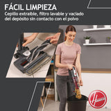 Hoover HF500 Plus Home HF522STH Aspiradora Escoba sin Cable, Accesorio 2 en 1, 45 min, Carga ultrarápida 2.5h, 15500 Pa, Dual led localizador de Polvo, Color Rojo