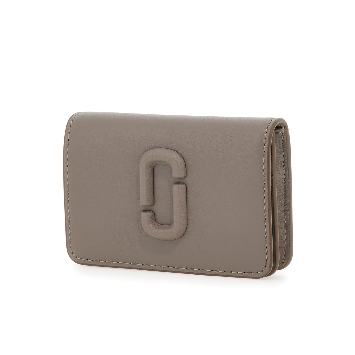 Marc Jacobs The Business Card Holder, Wallet para Mujer, Hormigón, Talla única