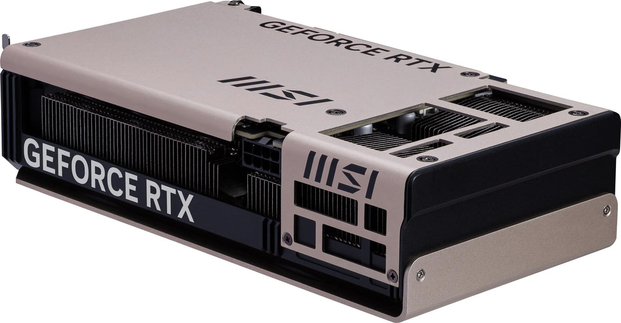 MSI GeForce RTX 5060 Ti 16G Inspire 2X OC Tarjeta gráfica, RTX 5060 Ti, 16GB GDDR7 (28Gbps/128-bit), PCIe 5.0 - Diseño térmico de Doble Ventilador (2 x STORMFORCE Fan) - HDMI 2.1b, DisplayPort 2.1b