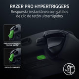 Razer Wolverine V3 Pro 8K PC - Mando inalámbrico de esports para PC (8K Hz HyperPolling, Palancas de mando TMR con cubiertas intercambiables) Negro