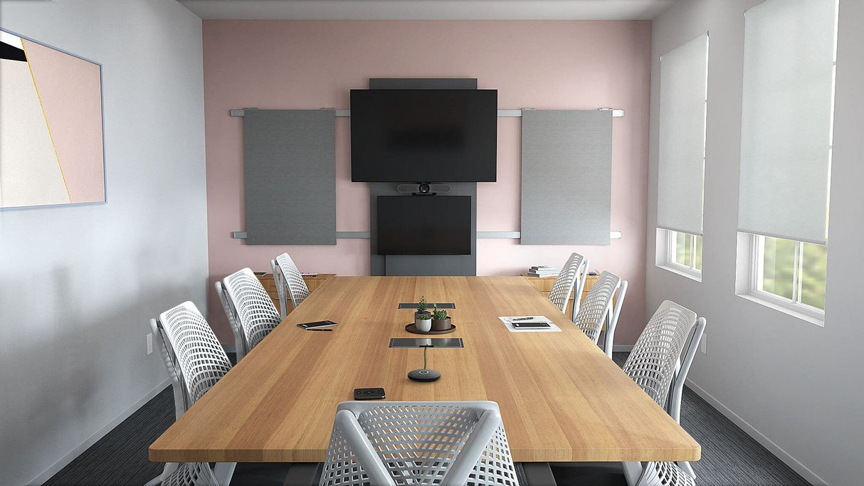 Logitech Microfóno de Expansión para Sistema de Cámara para Conferencias MeetUp, Cable 6m, Indicadores Luminosos LED, Microfóno Mono, Banda Ancha, Supresión de Ruido, PC/Mac/Portátil/Macbook/Tablet