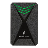 Surefire Hard Drive 2.5 Gaming I 2 TB I Negro I Disco Duro Externo I Adaptador USB-C I Windows & MacOSx I iluminación LED RGB I hasta 140MB/s I PC & Playstation & Xbox I Powered by Verbatim