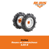 RURIS – Motobloque Profesional 731FR – Motor General Engine de 8,5 CV – Ancho de Trabajo de 560 – 830 mm – Superficie tratada de hasta 1000 m²/h