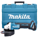 Makita Amoladora angular inalámbrica DGA504ZJ, color azul